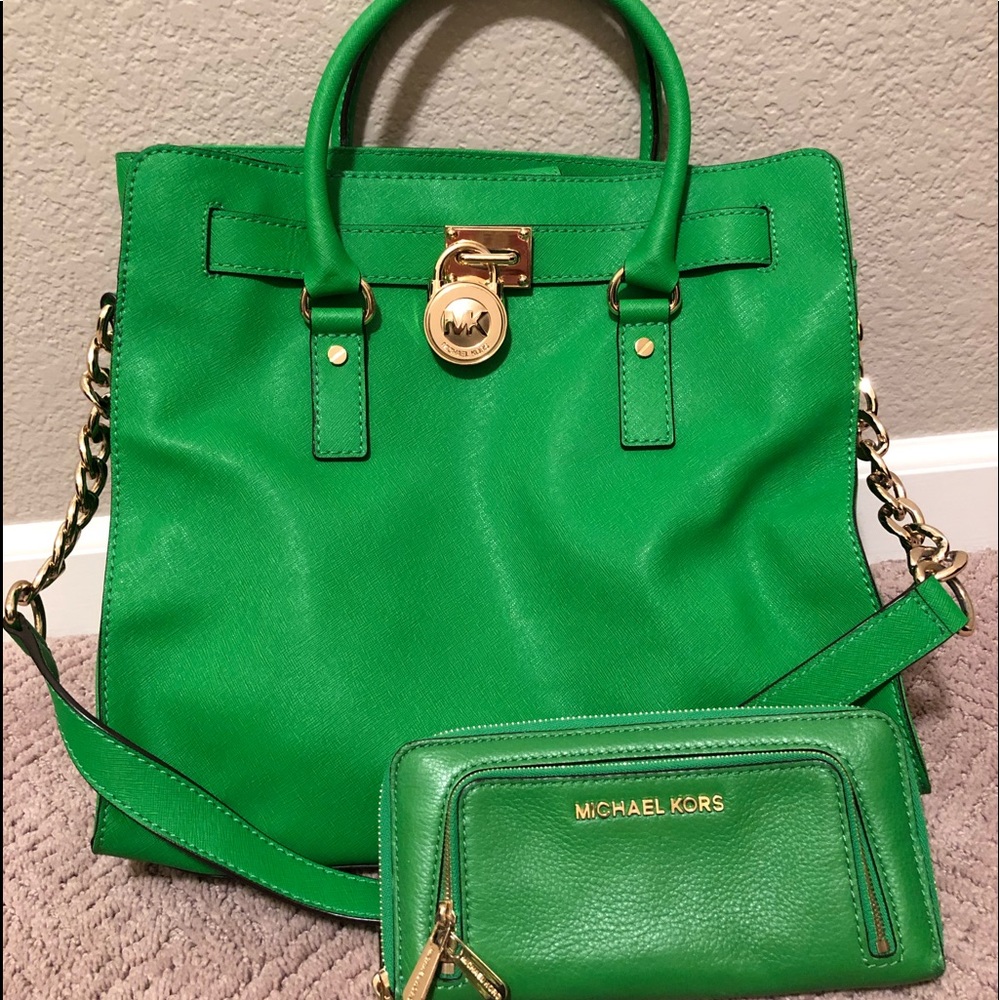 Michael Kors Handbag and matching wallet